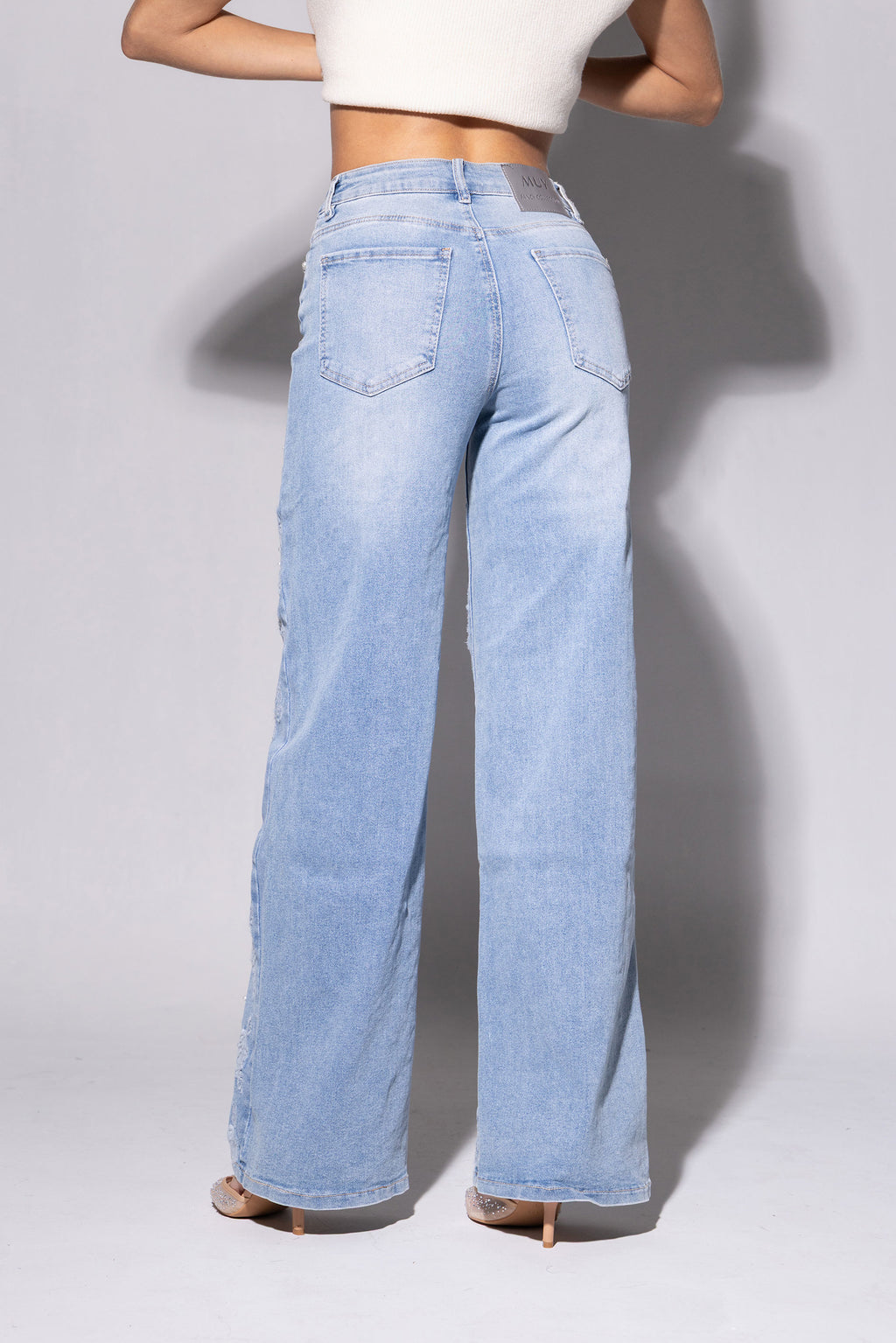 JEANS GARDEN OF PEARLS